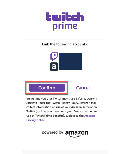 Link Amazon Prime and Twitch Prime Accounts