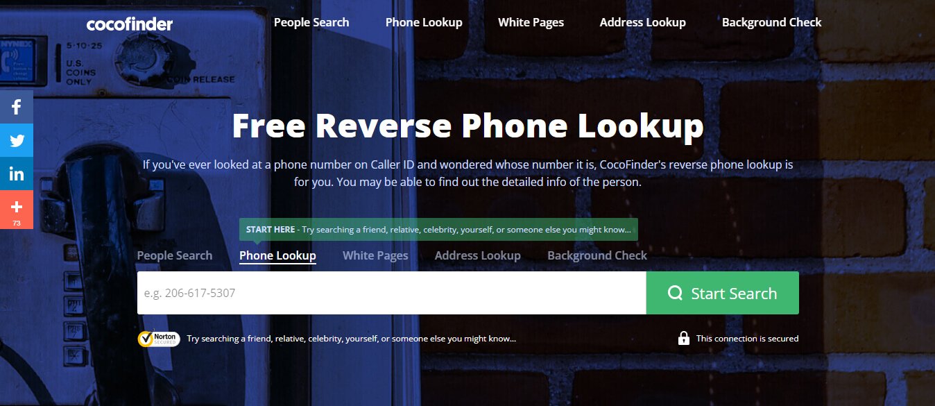 Cocofinder Free Reverse Phone Lookup