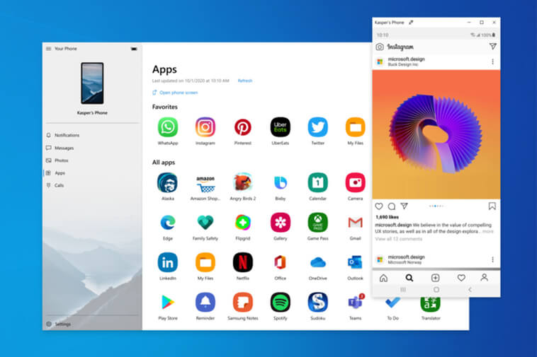 Microsoft Your Phone App is Undergoing an Identity Crisis