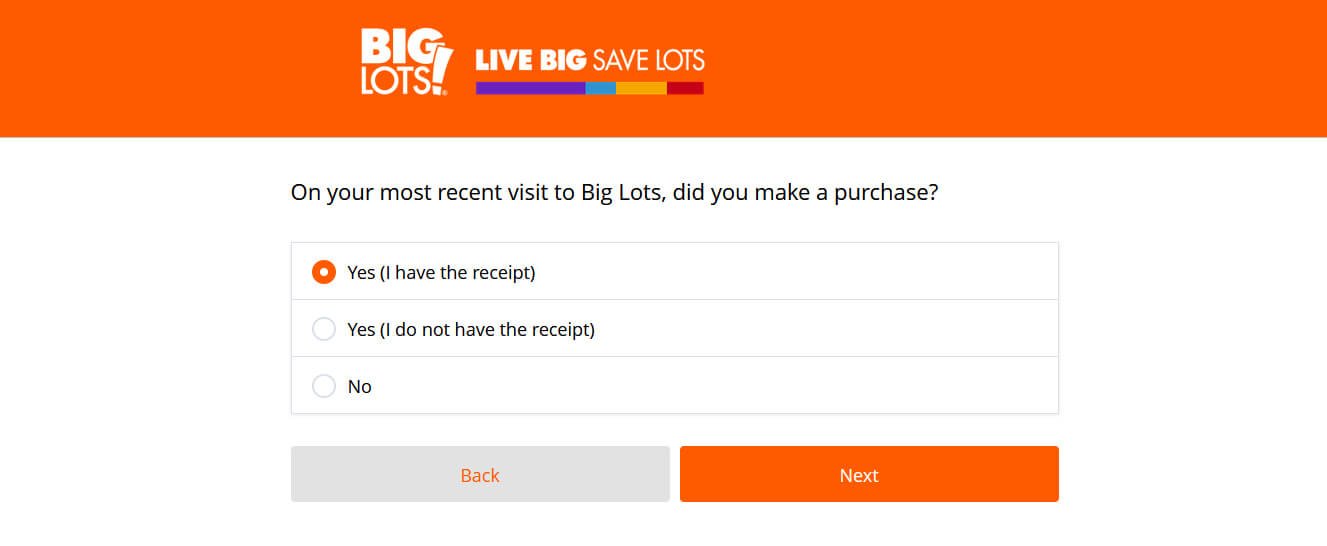 Do you Have a BigLots Purchase Receipt or Not